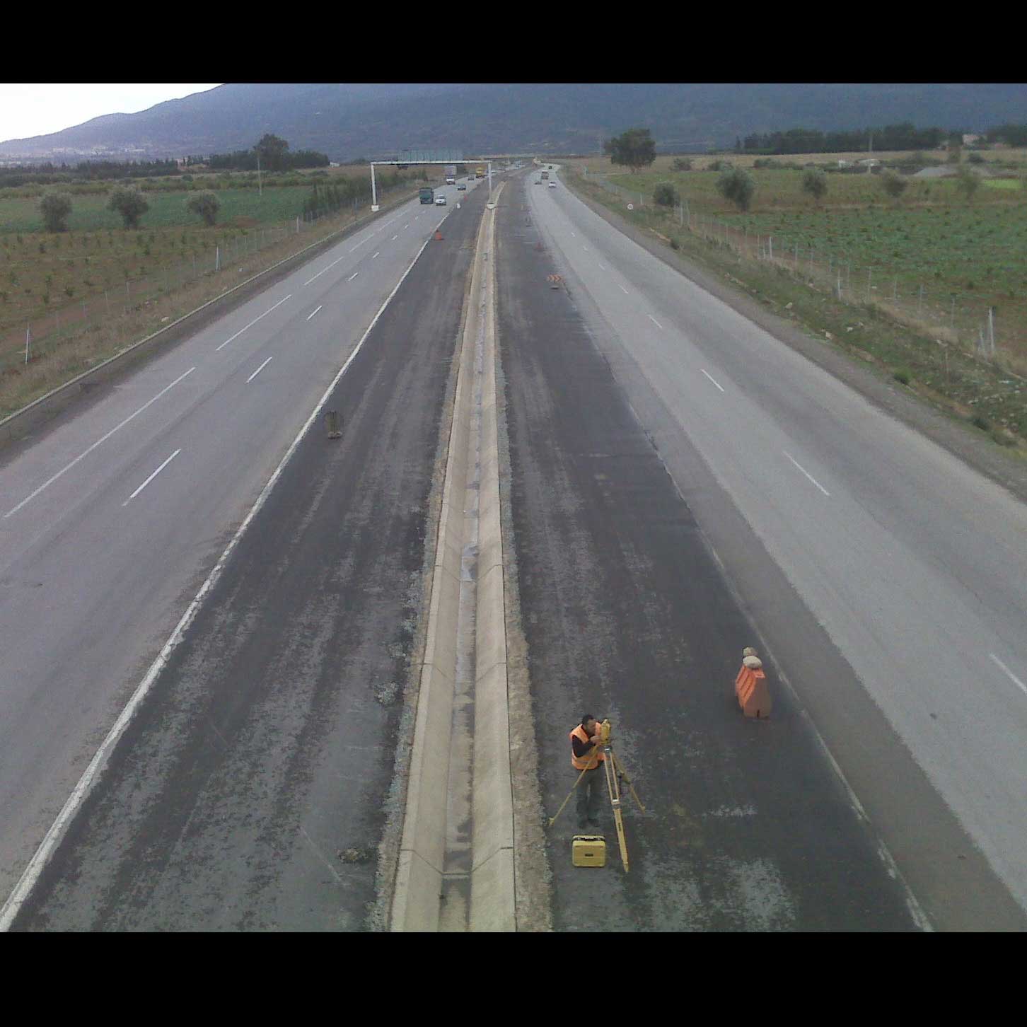 Prestation Topographiques autoroute Est-Ouest