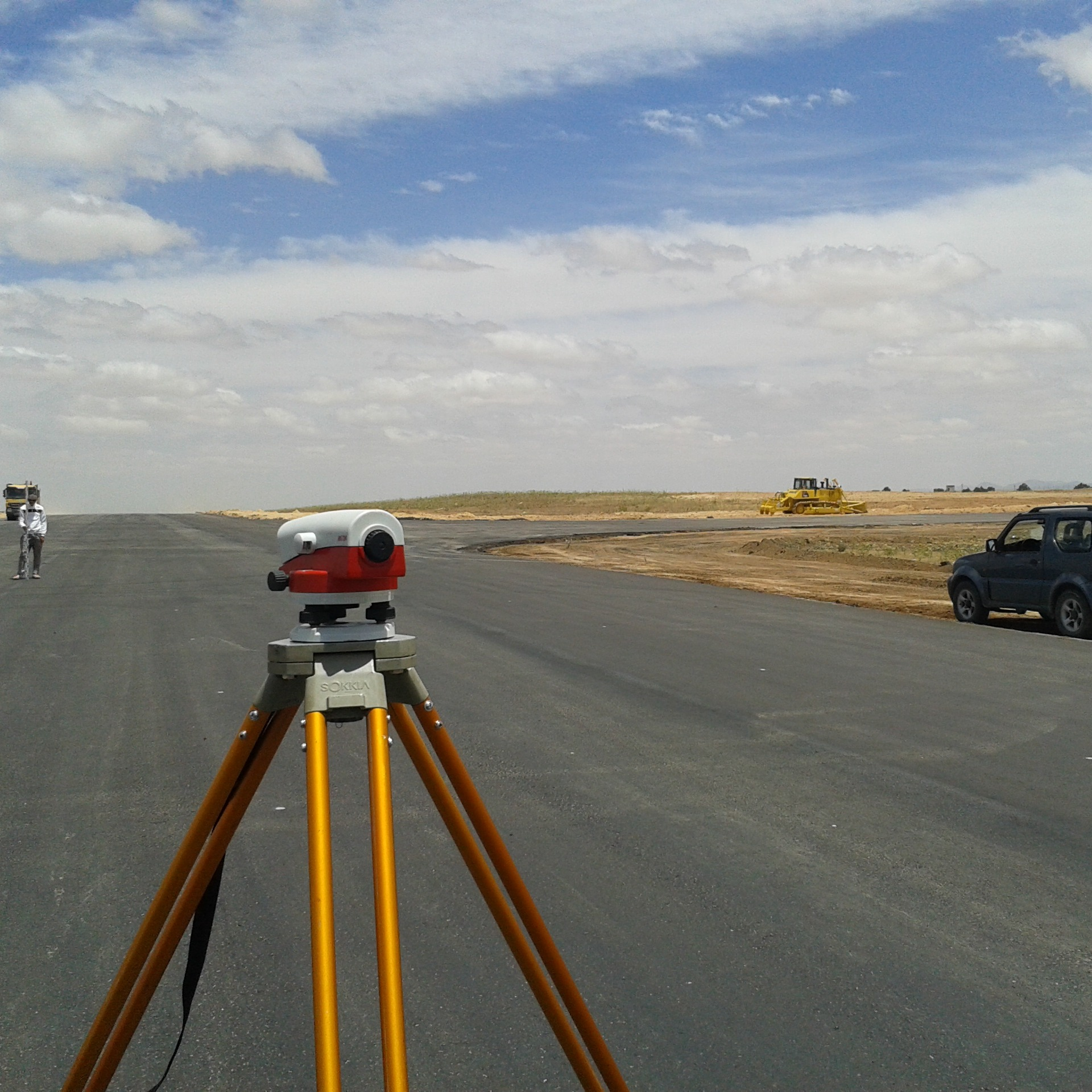 Prestations topographiques: renforcement de l'a&eacute;rodrome Tiaret