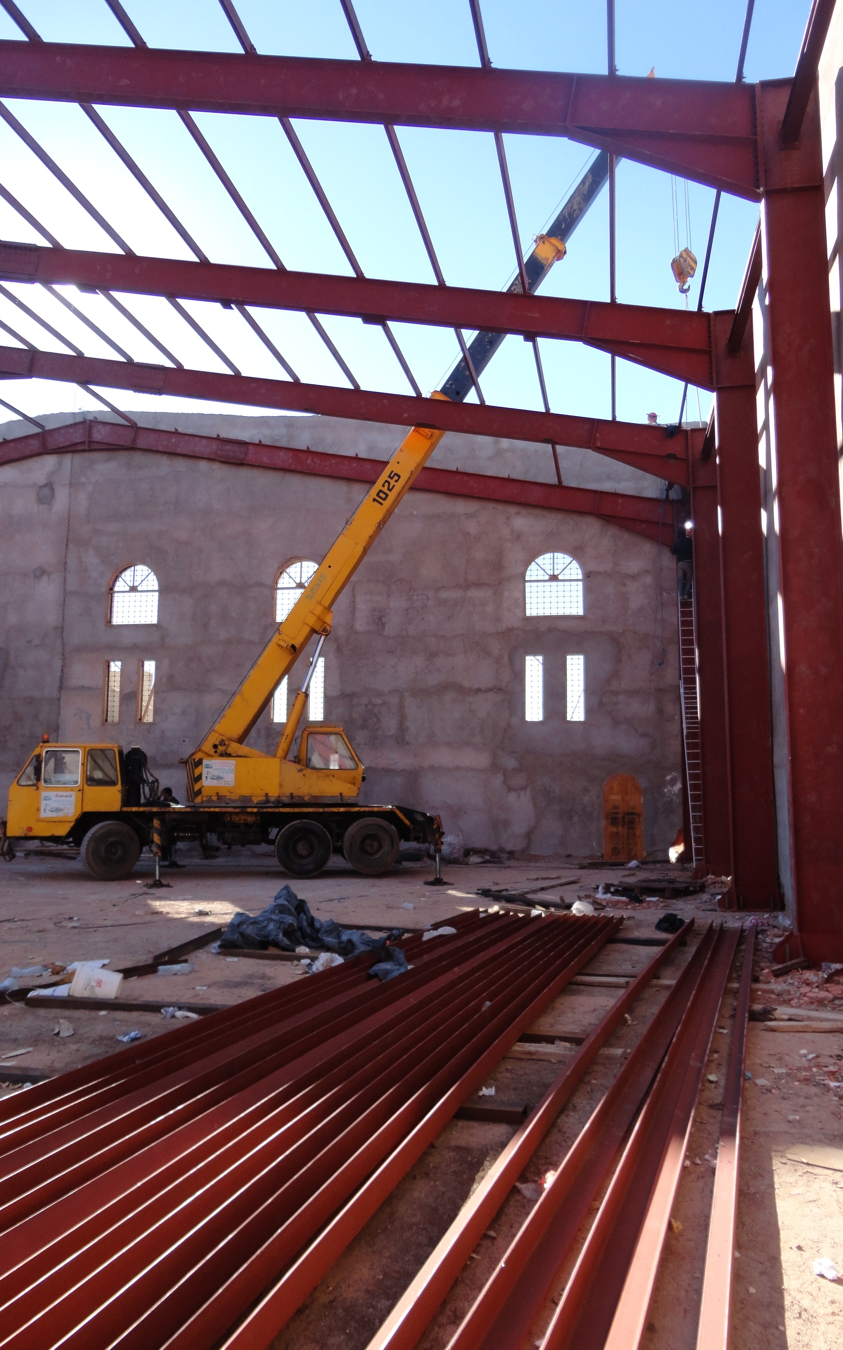 Charpente m&eacute;tallique